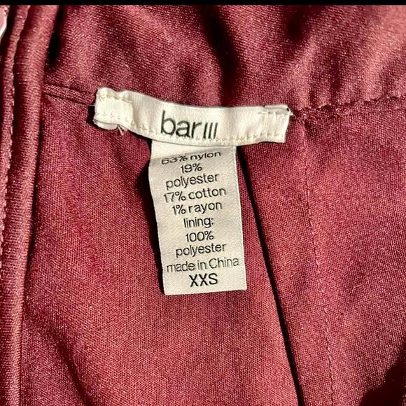 Bar III Colorblock Skirt XXS NWOT - Picture 4 of 5